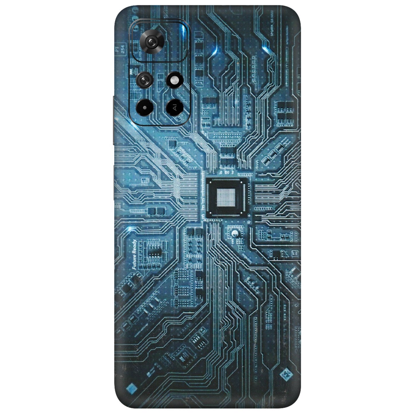 Xiaomi Redmi Phone Skins (All Models) - Original Circuit - 3D Embossed Finish (L-267) Redmi Note 11T 5G