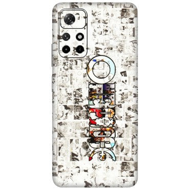 Xiaomi Redmi Phone Skins (All Models) - One Piece Manga - 3D Embossed Finish (L-26) Redmi Note 11T 5G