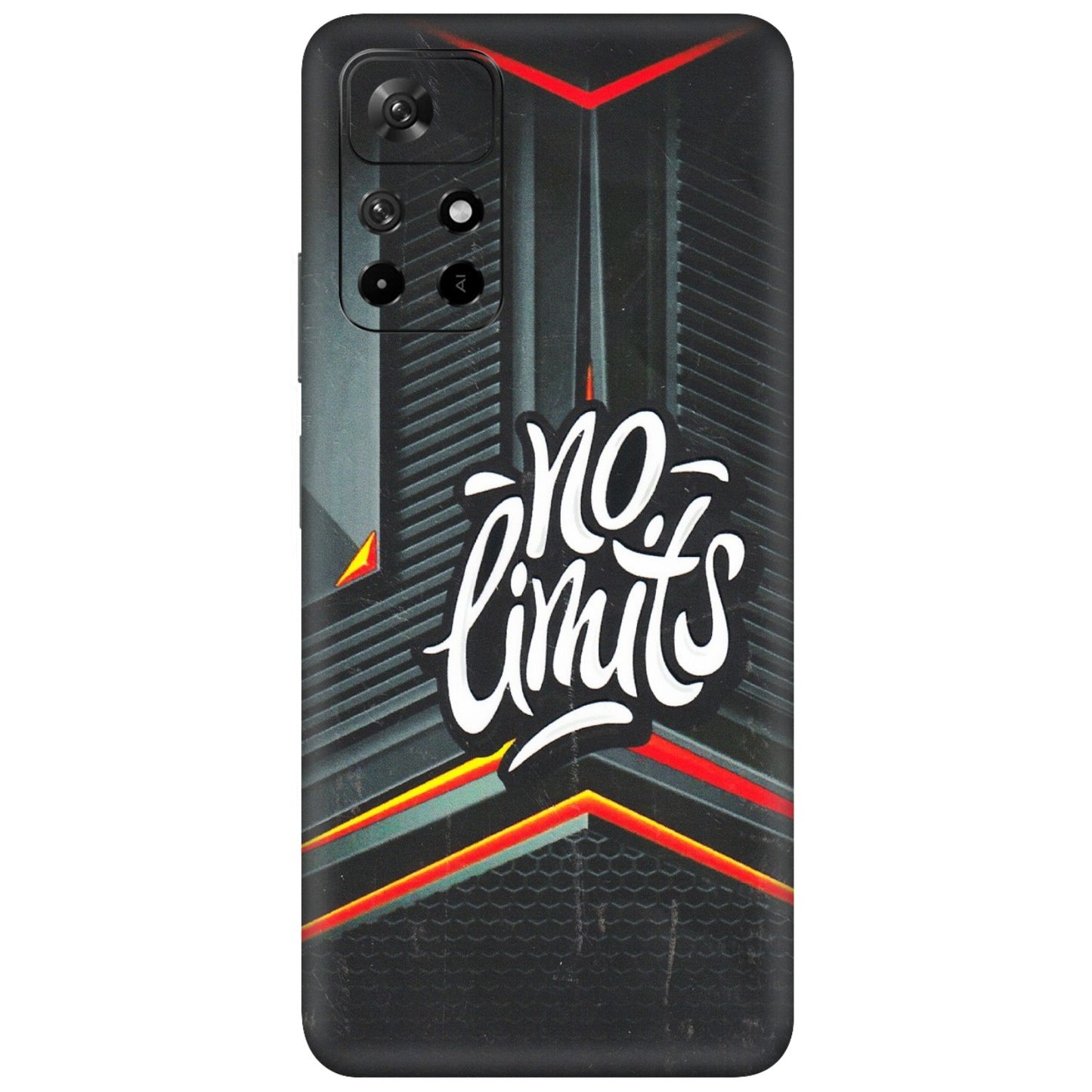 Xiaomi Redmi Phone Skins (All Models) - No Limits - 3D Embossed Finish (L-286) Redmi Note 11T 5G