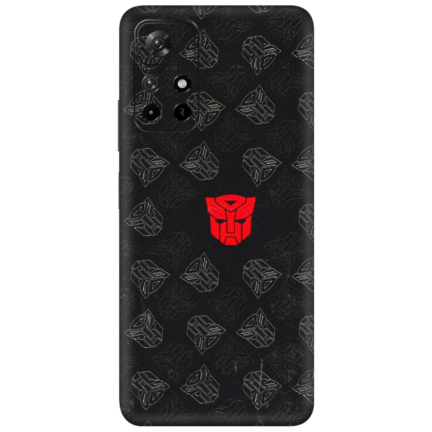 Xiaomi Redmi Phone Skins (All Models) - Transformers Devastation - 3D Embossed Finish (L-301) Redmi Note 11T 5G
