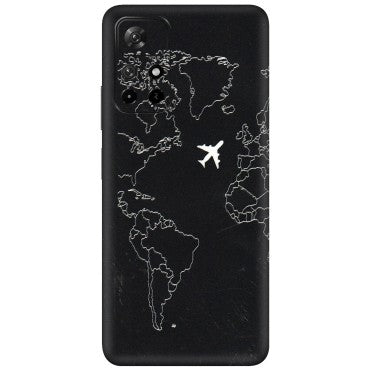 Xiaomi Redmi Phone Skins (All Models) - Never Ending Travel - 3D Embossed Finish (L-79) Redmi Note 11T 5G