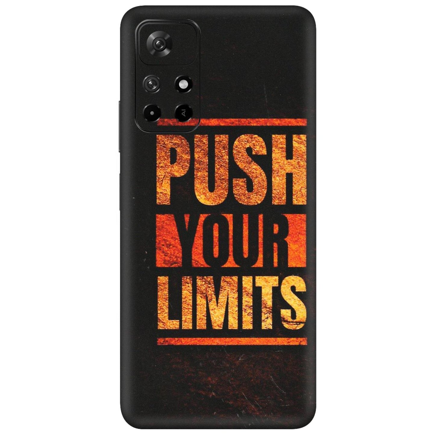 Xiaomi Redmi Phone Skins (All Models) - Push Your Limits - Matte Finish (M-118) Redmi Note 11T 5G