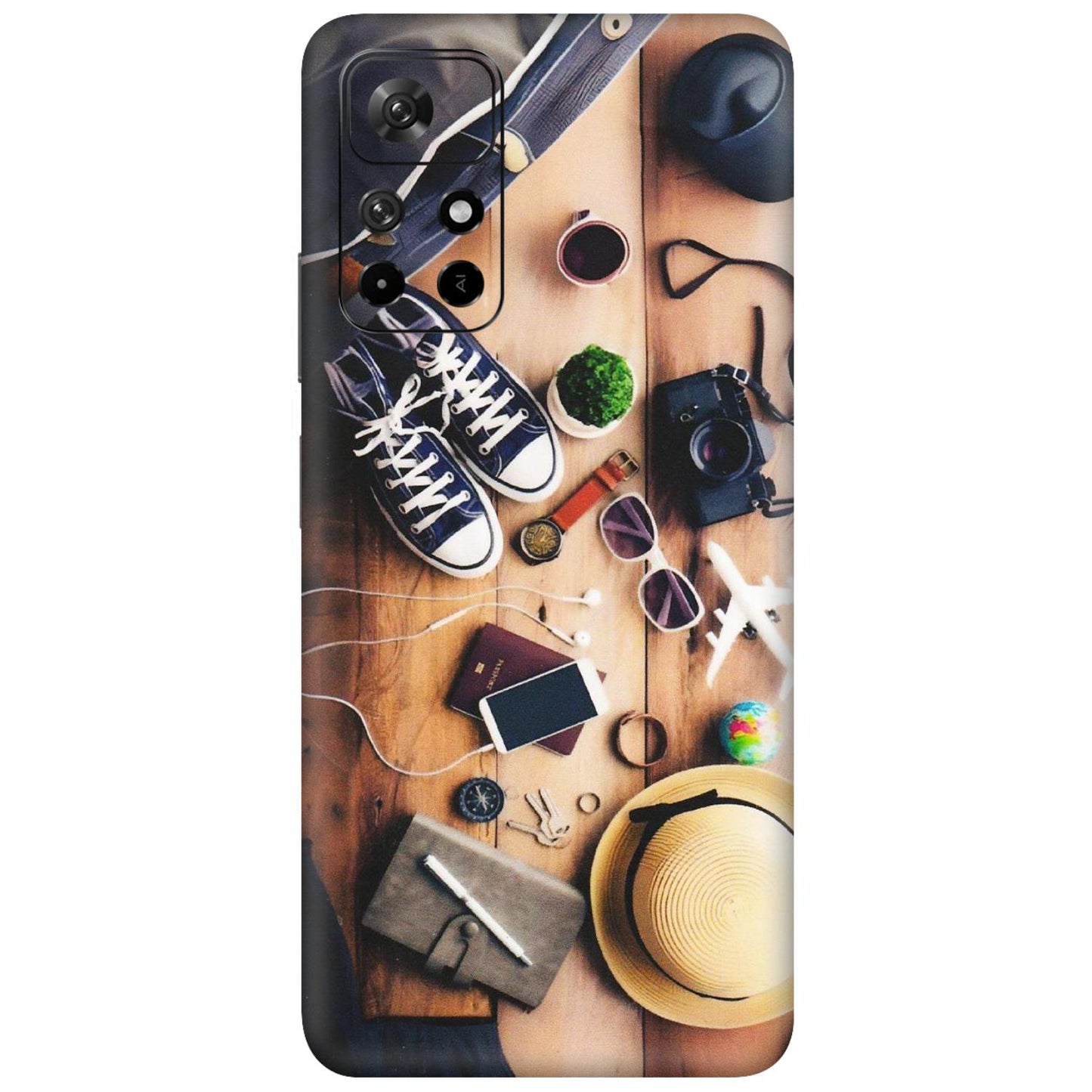 Xiaomi Redmi Phone Skins (All Models) - Travel Wanderlust - Matte Finish (M-133) Redmi Note 11T 5G