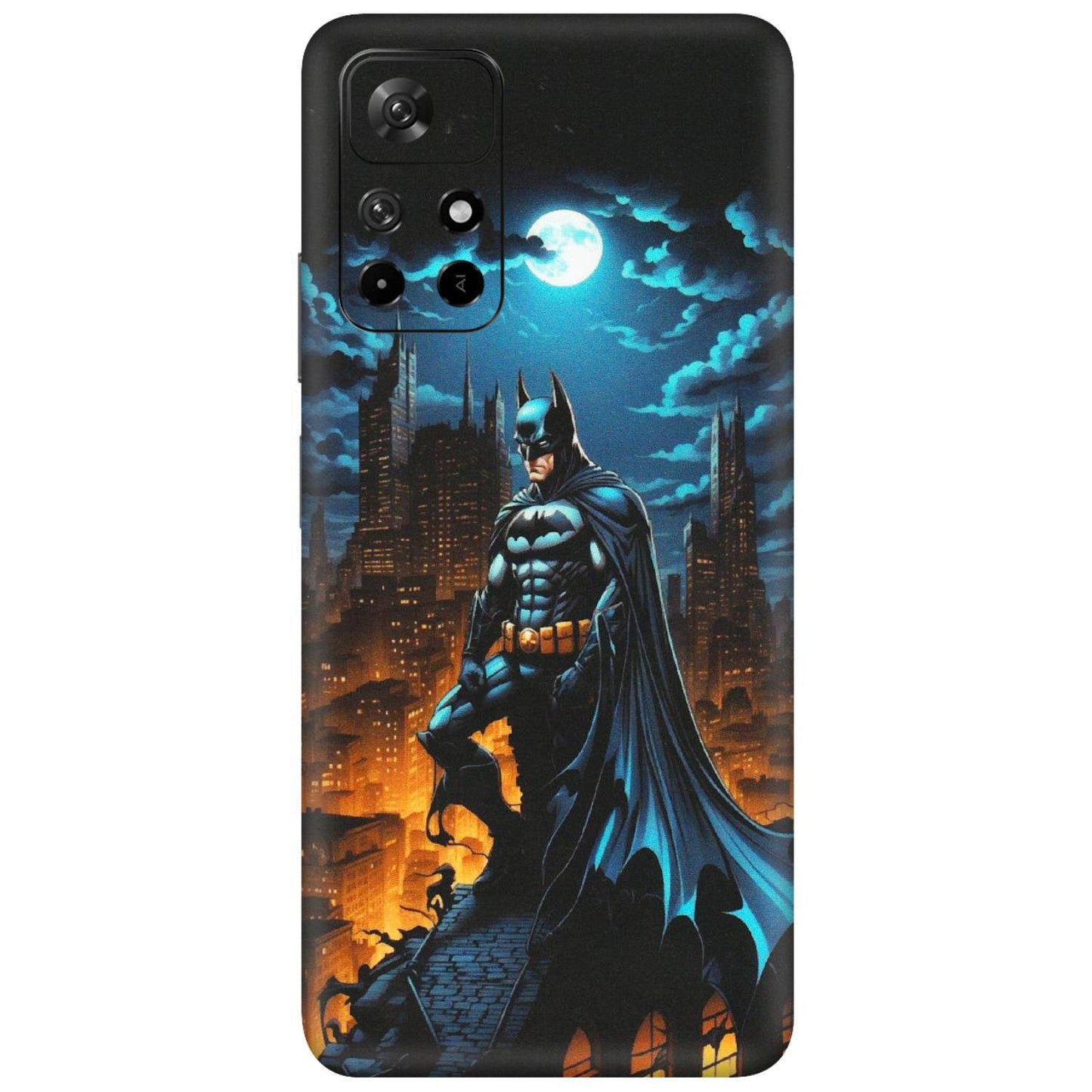 Xiaomi Redmi Phone Skins (All Models) - Batman Arkham City - Matte Finish (M-01) Redmi Note 11T 5G