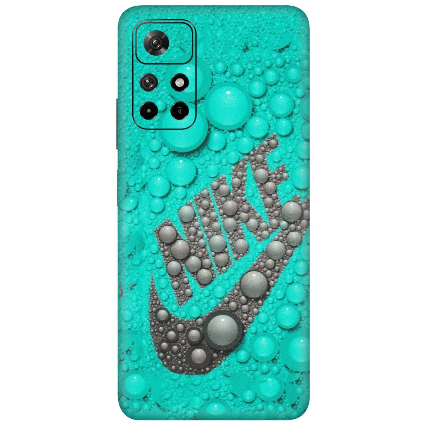 Xiaomi Redmi Phone Skins (All Models) - Shoe Brand Bubbles - Matte Finish (M-42) Redmi Note 11T 5G