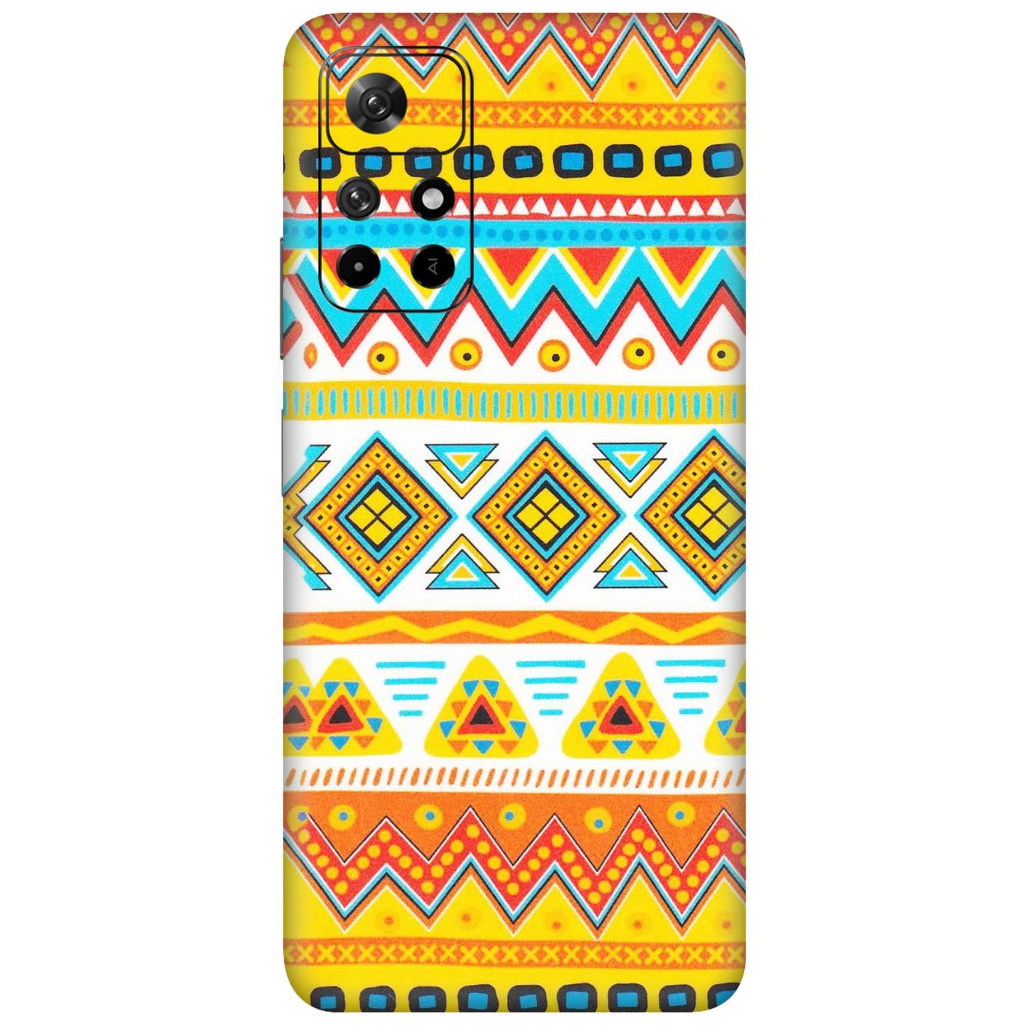 Xiaomi Redmi Phone Skins (All Models) - Mexican Abstract - Matte Finish (M-71) Redmi Note 11T 5G