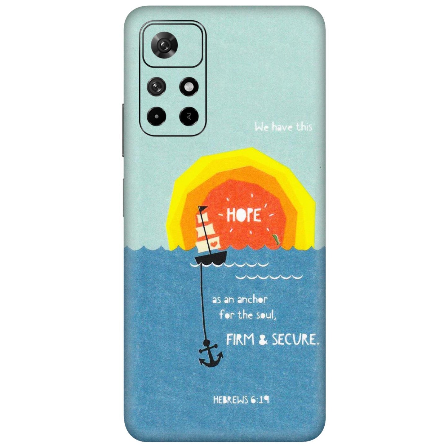 Xiaomi Redmi Phone Skins (All Models) - A Beautiful Sunset of Hope - Matte Finish (M-75) Redmi Note 11T 5G