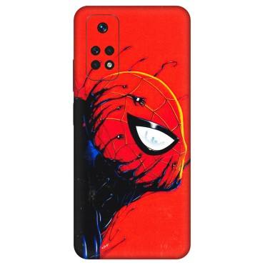 Xiaomi Redmi Phone Skins (All Models) - Spiderman Face Venom - 3D Embossed Finish (L-165) Redmi Note 11