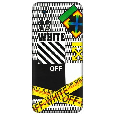 Xiaomi Redmi Phone Skins (All Models) - White Off Abstract - 3D Embossed Finish (L-172) Redmi Note 11