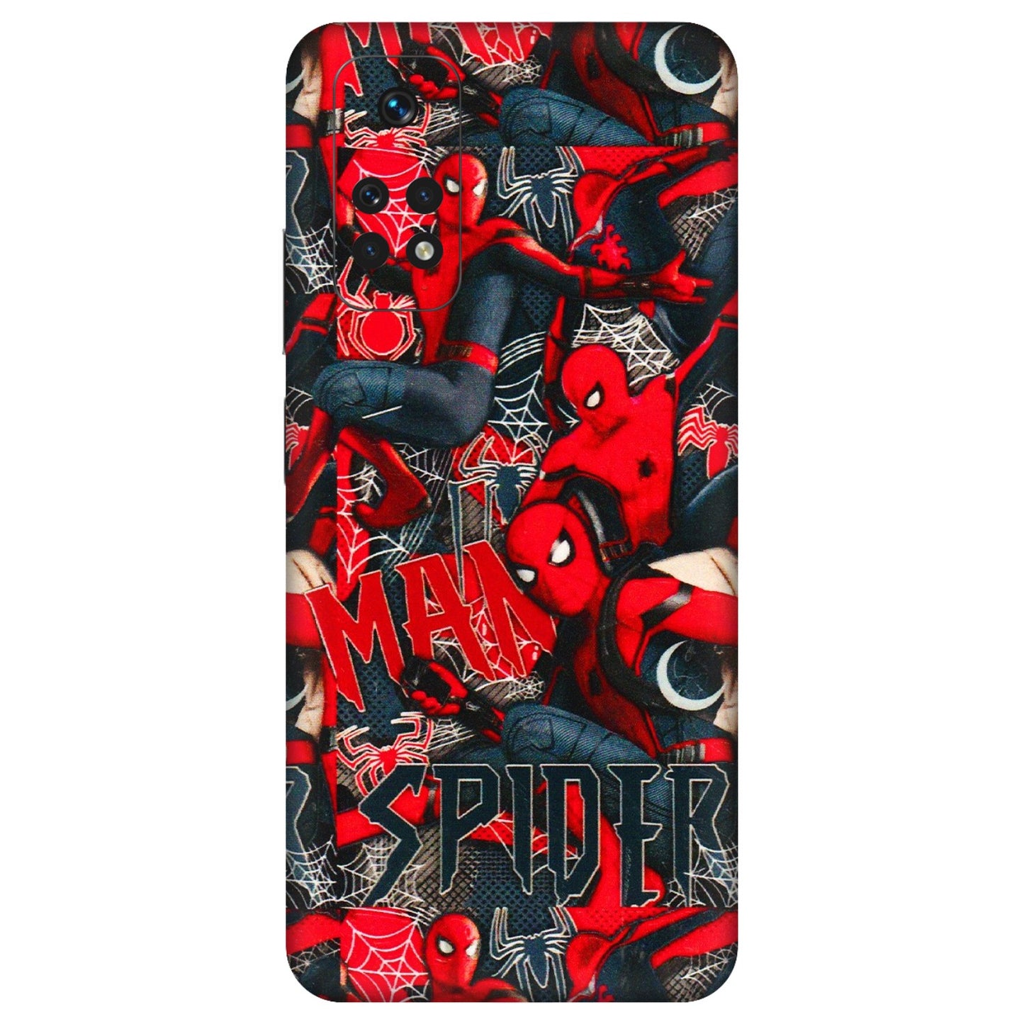 Xiaomi Redmi Phone Skins (All Models) - SpiderMan Cool - 3D Embossed Finish (L-188) Redmi Note 11