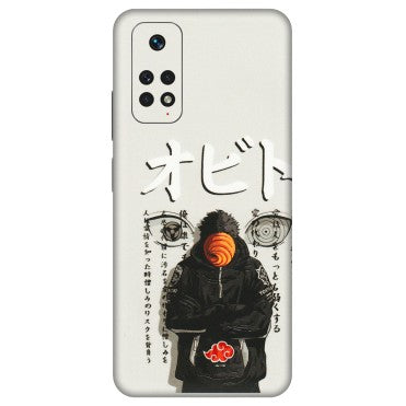 Xiaomi Redmi Phone Skins (All Models) - Obito Anime Eye - 3D Embossed Finish (L-19) Redmi Note 11