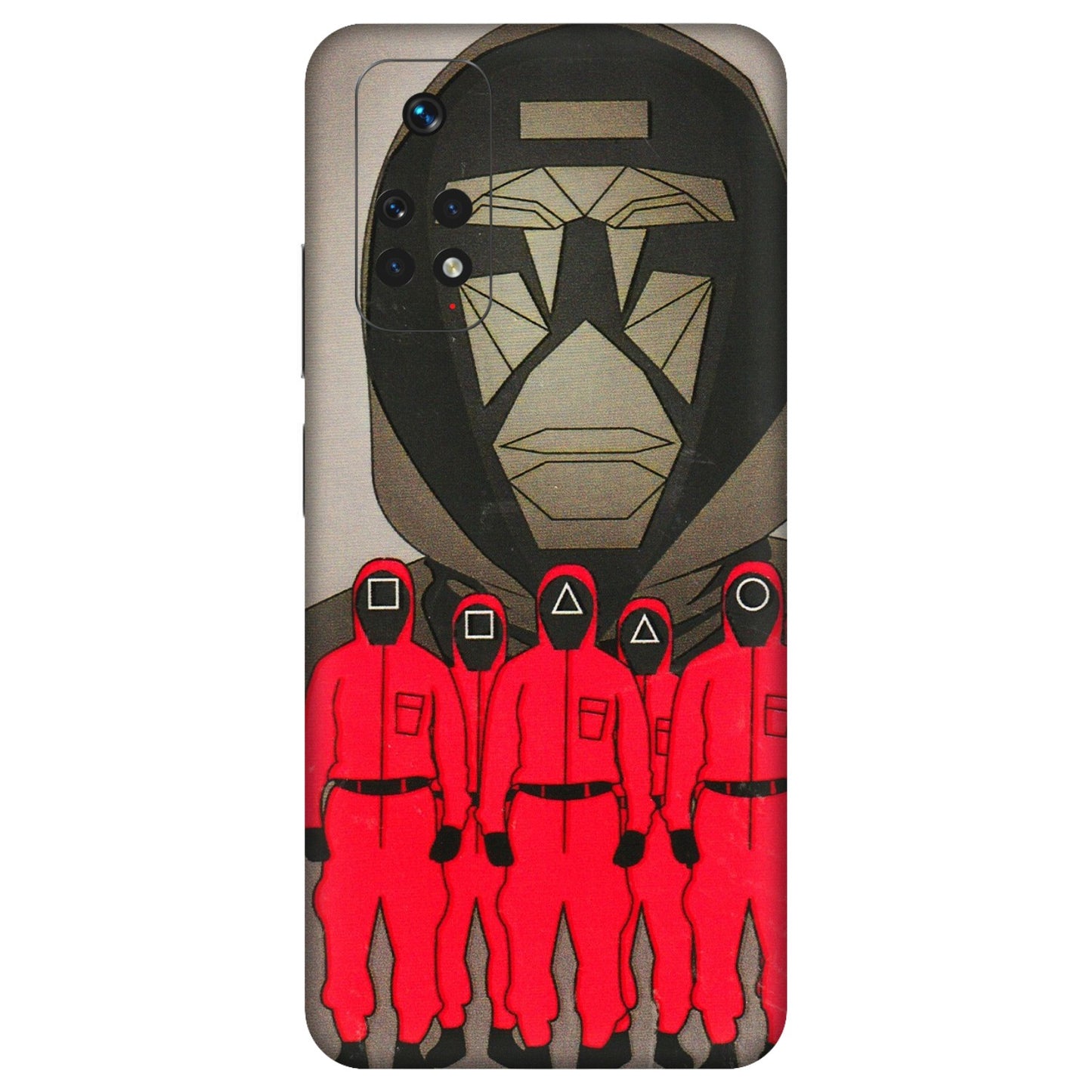 Xiaomi Redmi Phone Skins (All Models) - Squid Game Hero - 3D Embossed Finish (L-245) Redmi Note 11