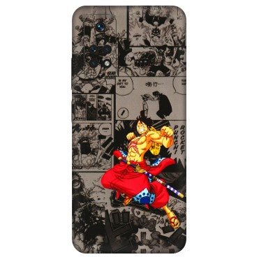 Xiaomi Redmi Phone Skins (All Models) - One Piece Rocket Punch Manga - 3D Embossed Finish (L-25) Redmi Note 11