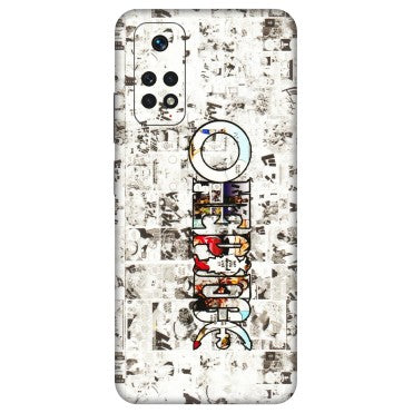 Xiaomi Redmi Phone Skins (All Models) - One Piece Manga - 3D Embossed Finish (L-26) Redmi Note 11