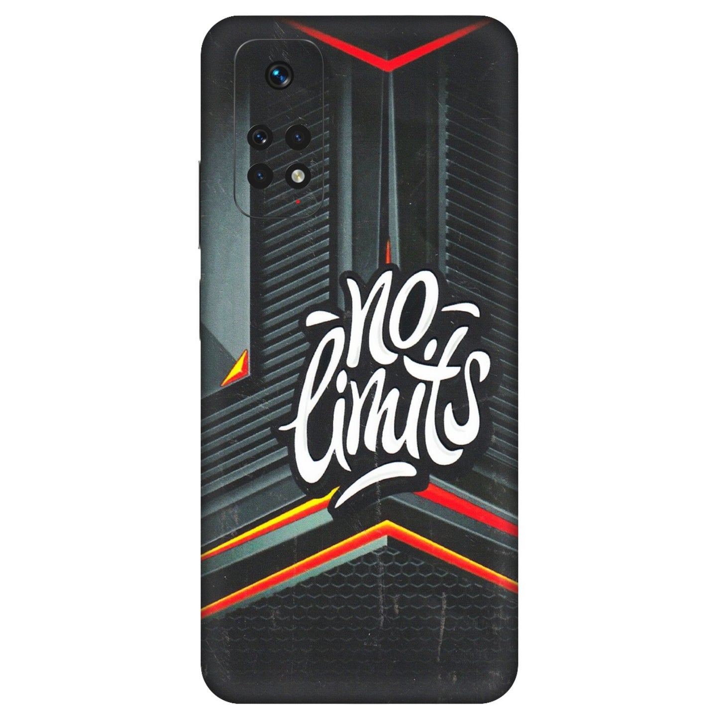 Xiaomi Redmi Phone Skins (All Models) - No Limits - 3D Embossed Finish (L-286) Redmi Note 11