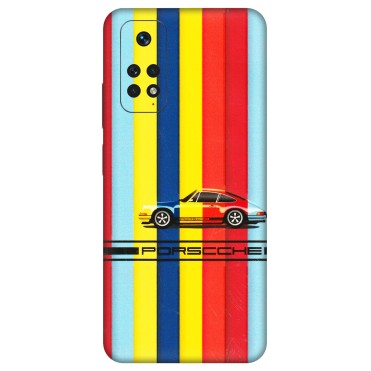 Xiaomi Redmi Phone Skins (All Models) - Multicolour Porche - 3D Embossed Finish (L-39) Redmi Note 11