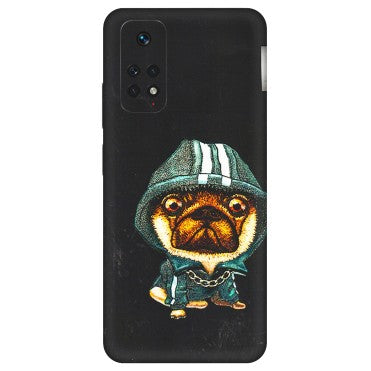 Xiaomi Redmi Phone Skins (All Models) - Puppy N Hoodie - 3D Embossed Finish (L-90) Redmi Note 11