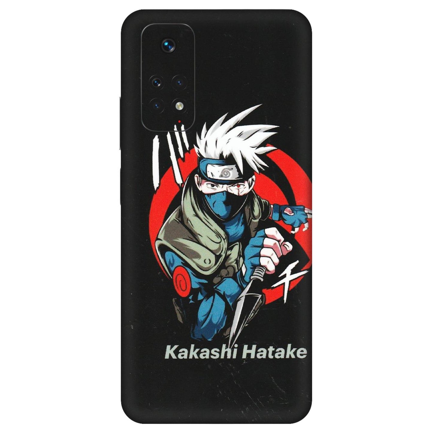 Xiaomi Redmi Phone Skins (All Models) - Naruto Kakashi Hatake Killer - Matte Finish (M-114) Redmi Note 11