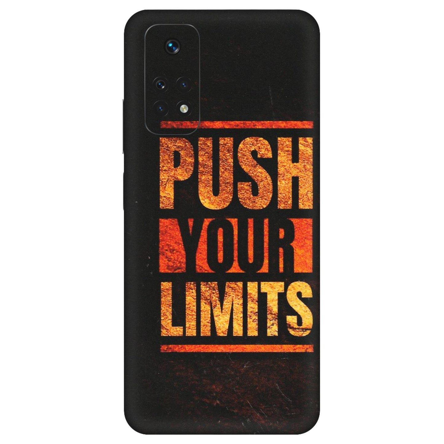 Xiaomi Redmi Phone Skins (All Models) - Push Your Limits - Matte Finish (M-118) Redmi Note 11