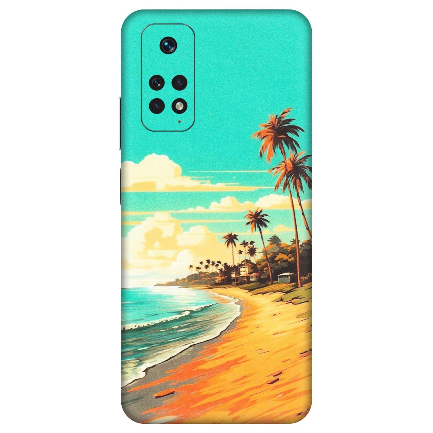 Xiaomi Redmi Phone Skins (All Models) - Miami Beach - Matte Finish (M-136) Redmi Note 11