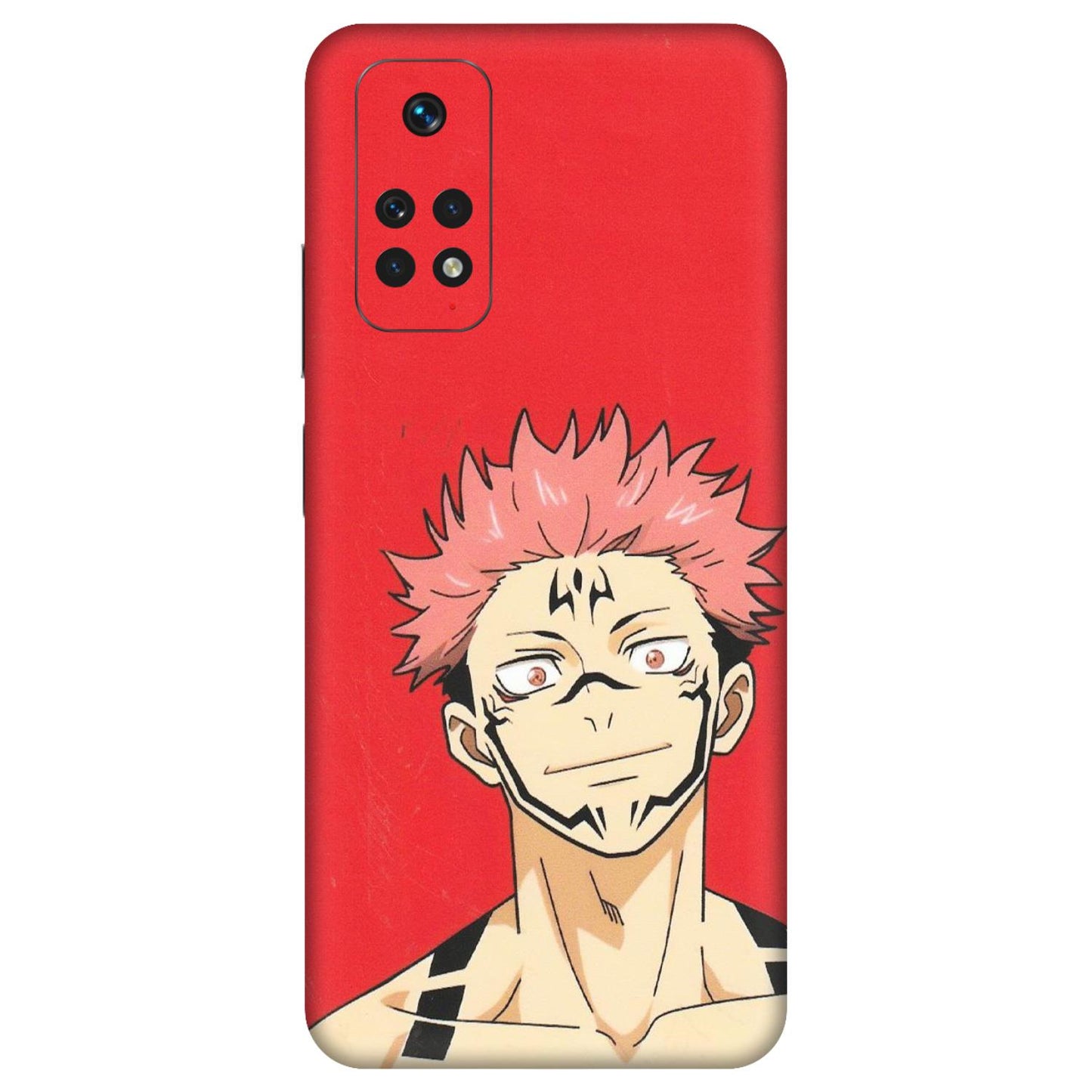 Xiaomi Redmi Phone Skins (All Models) - Ryomen Sukuna Fun Anime - Matte Finish (M-153) Redmi Note 11