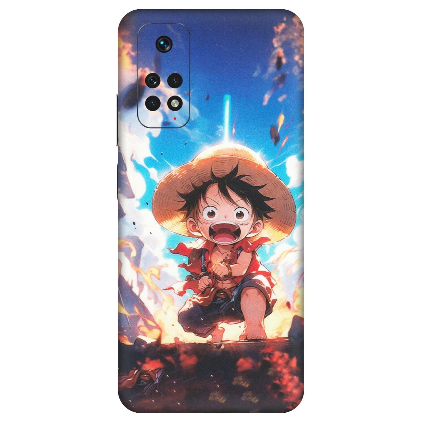 Xiaomi Redmi Phone Skins (All Models) - Toon One Piece Cute Character - Matte Finish (M-35) Redmi Note 11