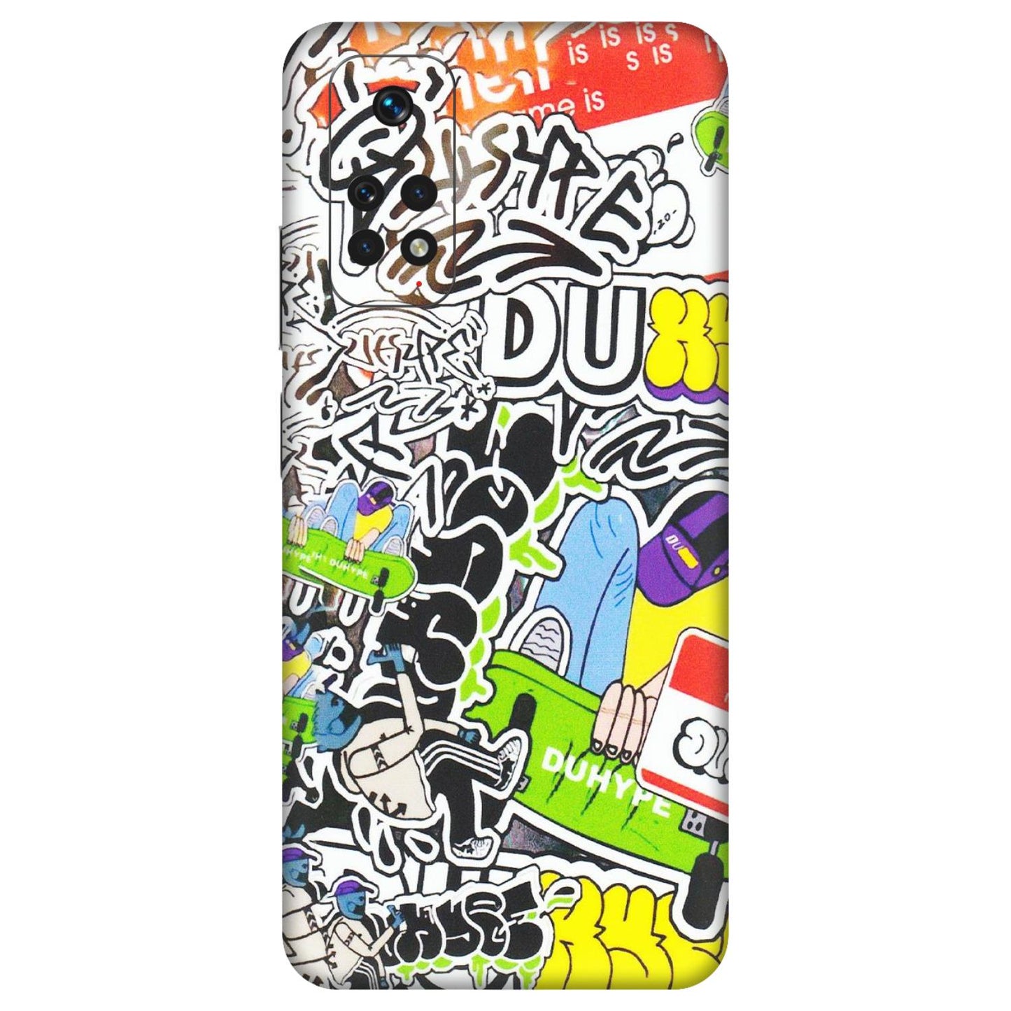 Xiaomi Redmi Phone Skins (All Models) - Dope Graffiti - Matte Finish (M-61) Redmi Note 11