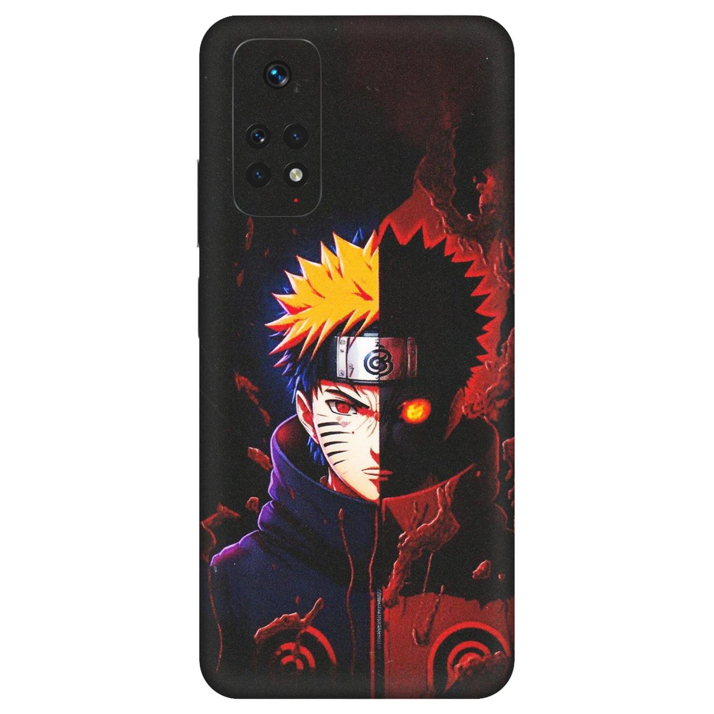 Xiaomi Redmi Phone Skins (All Models) - Naruto X Evil - Matte Finish (M-70) Redmi Note 11