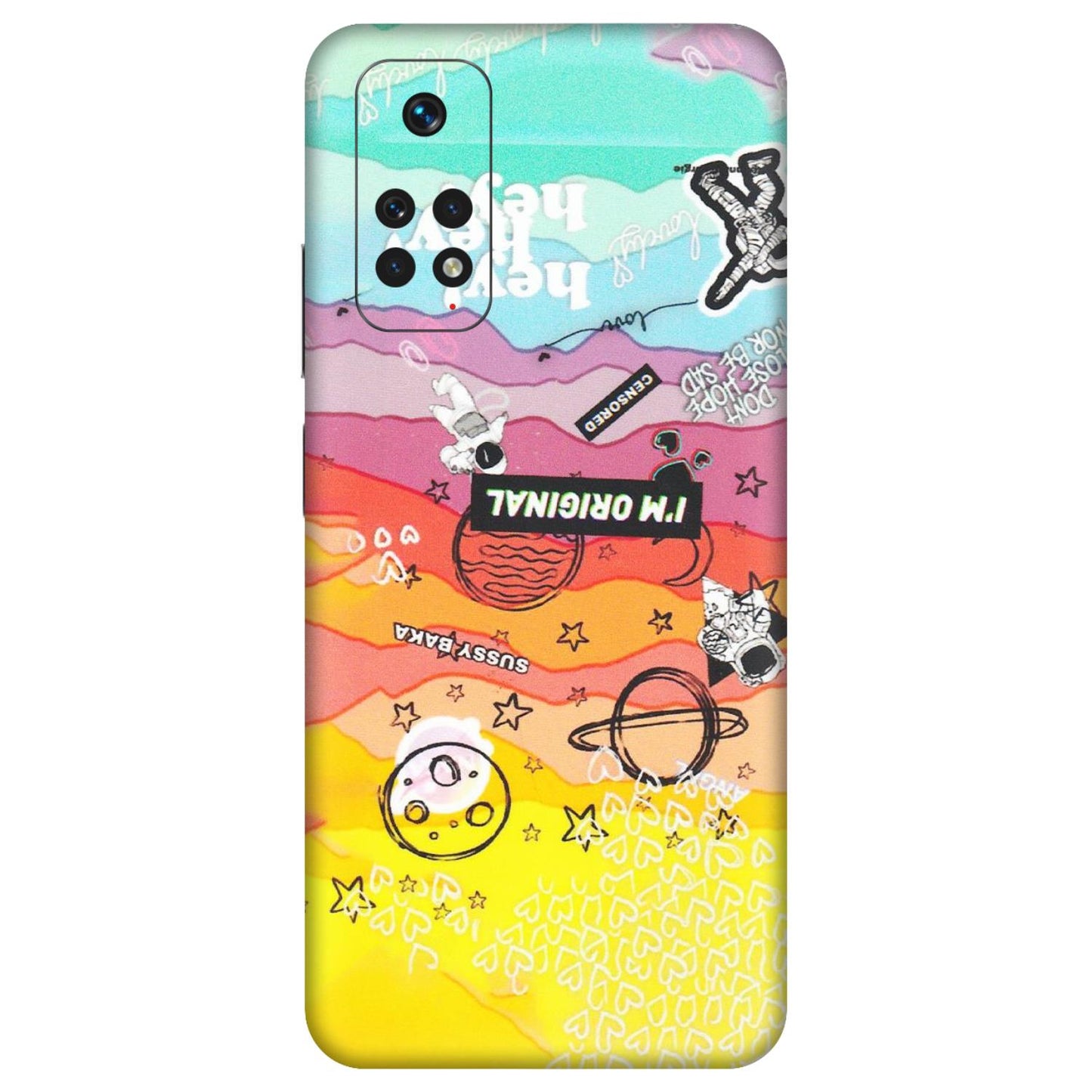Xiaomi Redmi Phone Skins (All Models) - The Original Astronaut - Matte Finish (M-79) Redmi Note 11