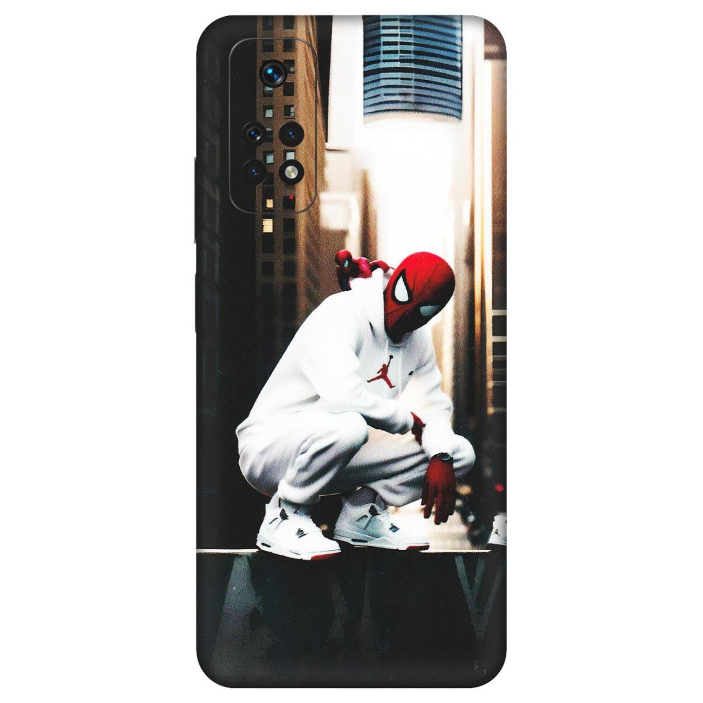 Xiaomi Redmi Phone Skins (All Models) - Sportsman Spider Man - Matte Finish (M-94) Redmi Note 11