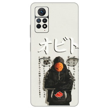 Xiaomi Redmi Phone Skins (All Models) - Obito Anime Eye - 3D Embossed Finish (L-19) Redmi Note 11 Pro