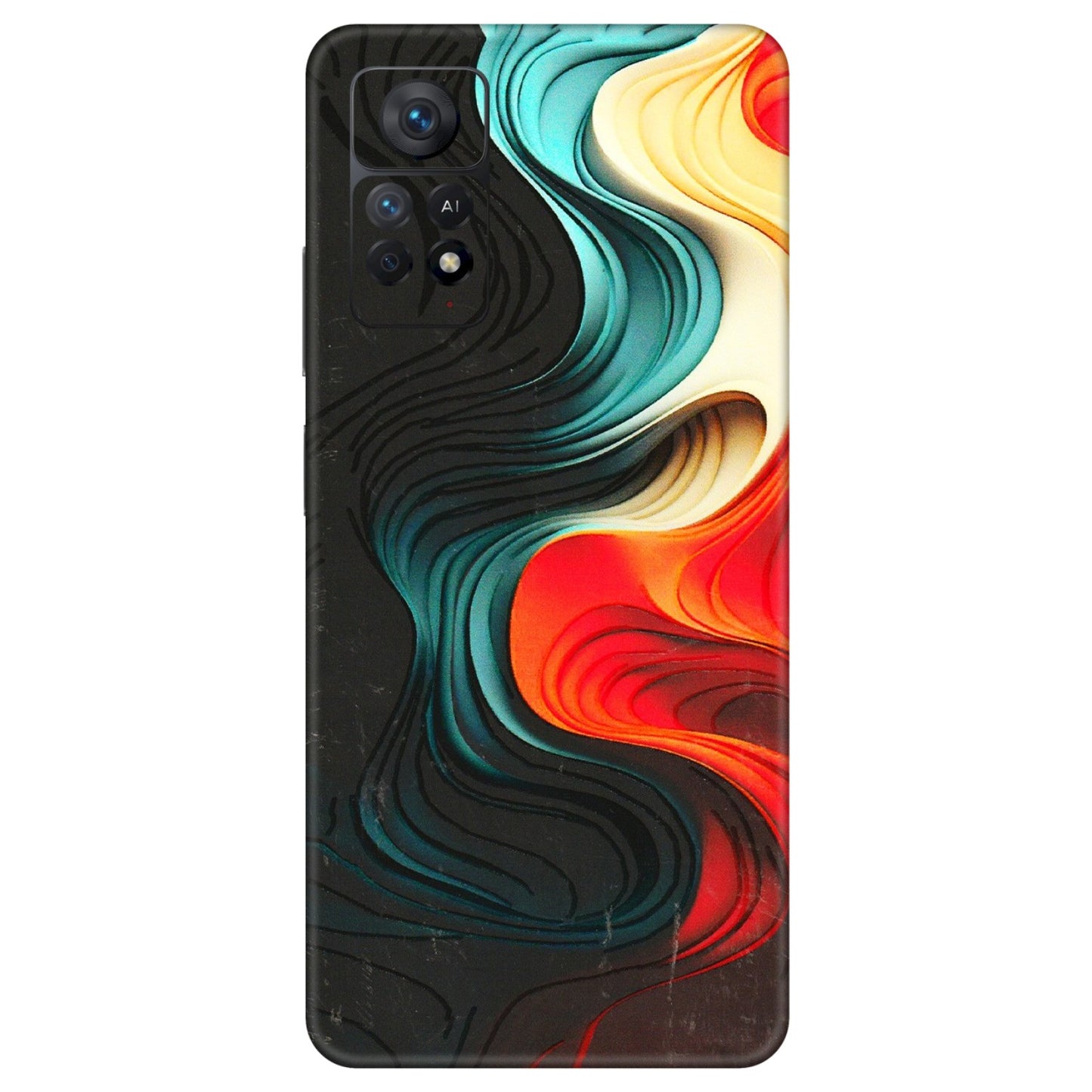 Xiaomi Redmi Phone Skins (All Models) - The Silky Swirl - 3D Embossed Finish (L-240) Redmi Note 11 Pro
