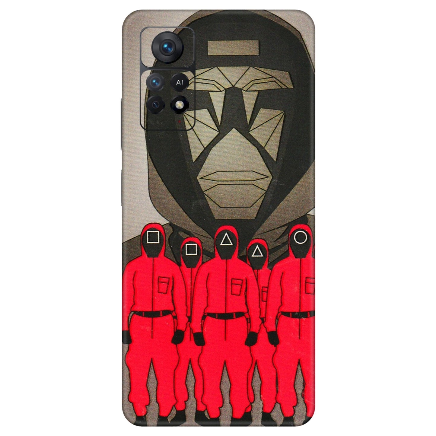Xiaomi Redmi Phone Skins (All Models) - Squid Game Hero - 3D Embossed Finish (L-245) Redmi Note 11 Pro