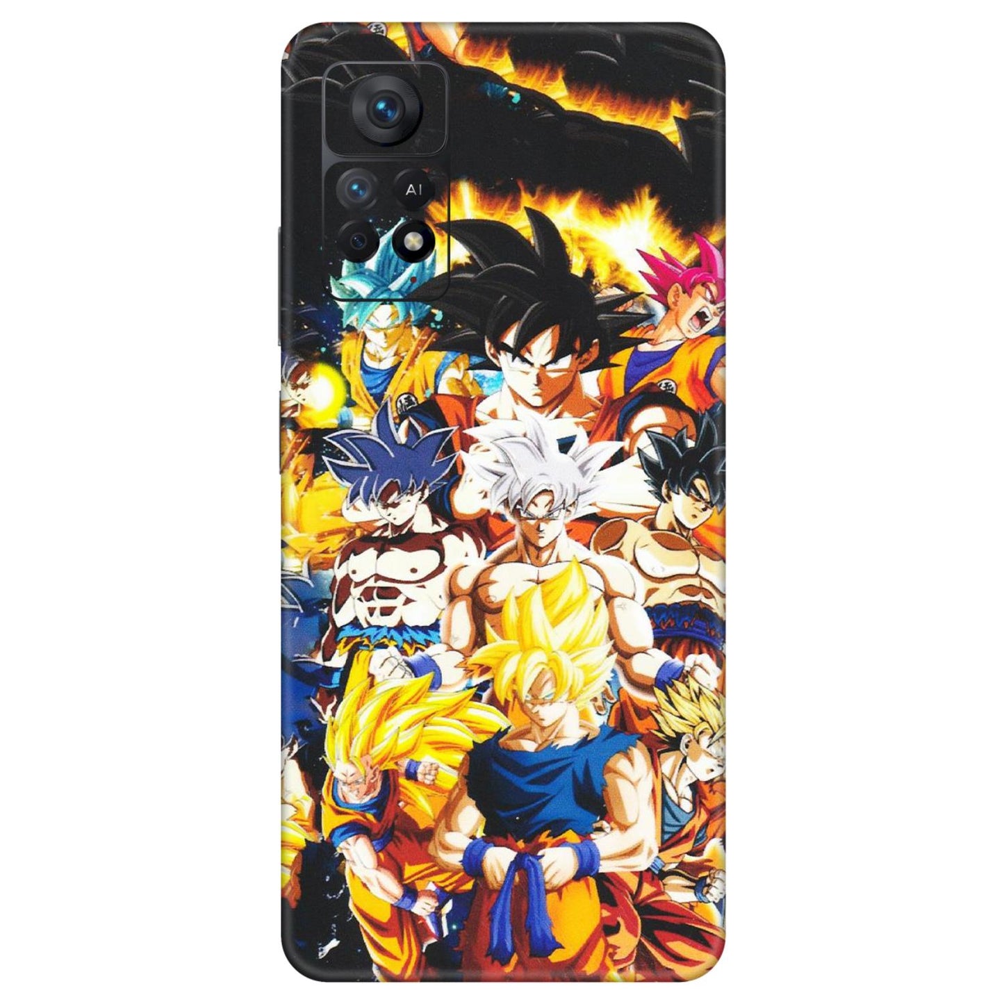 Xiaomi Redmi Phone Skins (All Models) - Ultimate Dragon Ball Z - Matte Finish (M-100) Redmi Note 11 Pro