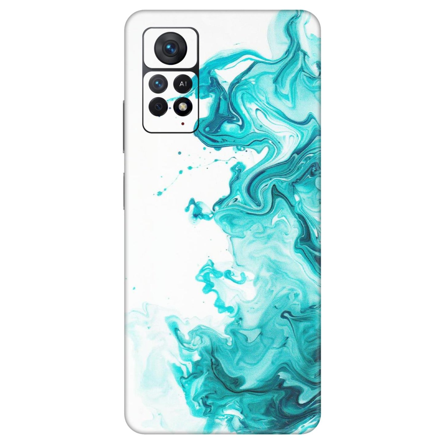 Xiaomi Redmi Phone Skins (All Models) - Sky Blue Abstract Colour - Matte Finish (M-146) Redmi Note 11 Pro