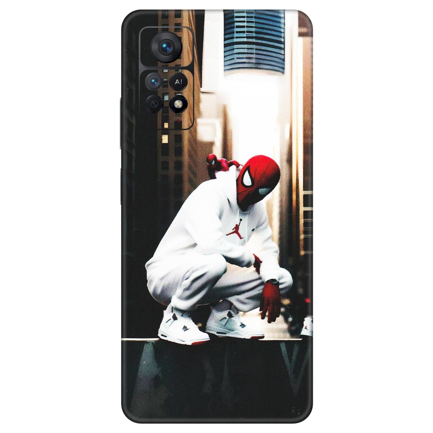 Xiaomi Redmi Phone Skins (All Models) - Sportsman Spider Man - Matte Finish (M-94) Redmi Note 11 Pro