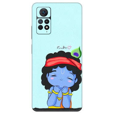 Xiaomi Redmi Phone Skins (All Models) - Radhe Radhe Cute Toon - 3D Embossed Finish (L-05) Redmi Note 11 Pro Plus 5G