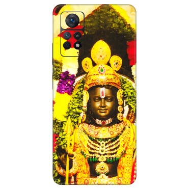 Xiaomi Redmi Phone Skins (All Models) - Ram Lalla Ayodhya - 3D Embossed Finish (L-103) Redmi Note 11 Pro Plus 5G