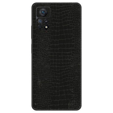 Xiaomi Redmi Phone Skins (All Models) - Snake Leather Black - 3D Embossed Finish (L-107) Redmi Note 11 Pro Plus 5G