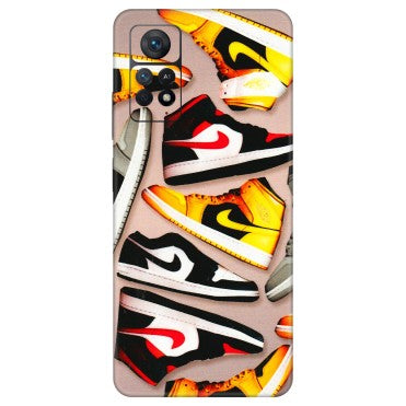 Xiaomi Redmi Phone Skins (All Models) - Sneaker Lover - 3D Embossed Finish (L-135) Redmi Note 11 Pro Plus 5G
