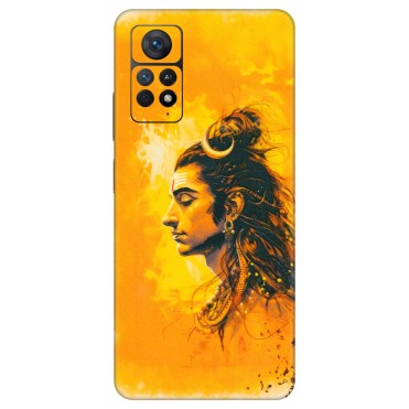 Xiaomi Redmi Phone Skins (All Models) - Shiv Shakti - 3D Embossed Finish (L-14) Redmi Note 11 Pro Plus 5G