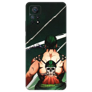 Xiaomi Redmi Phone Skins (All Models) - Zoro Anime - 3D Embossed Finish (L-23) Redmi Note 11 Pro Plus 5G
