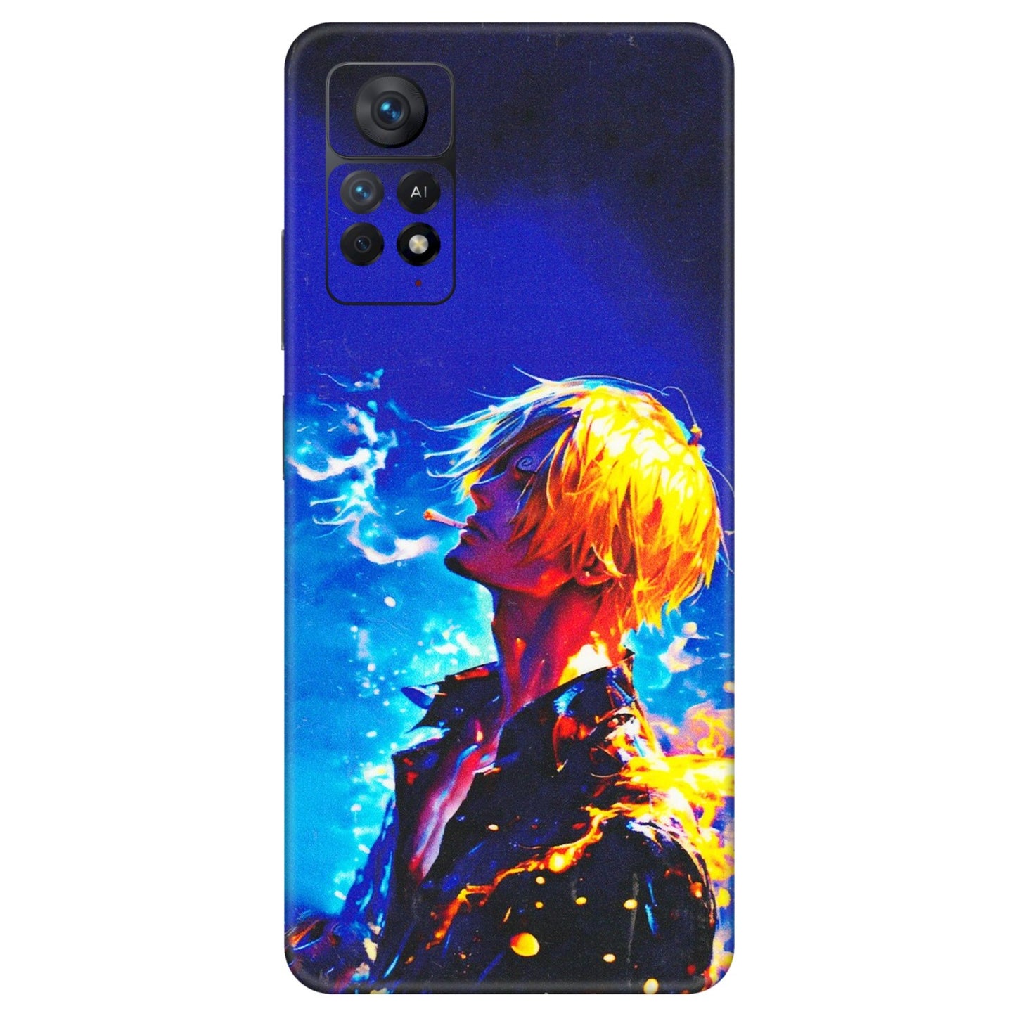 Xiaomi Redmi Phone Skins (All Models) - Sanji Vinsmoke One Piece - 3D Embossed Finish (L-319) Redmi Note 11 Pro Plus 5G
