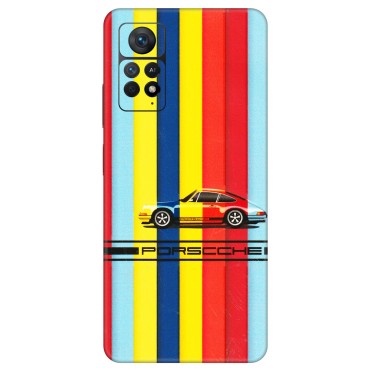 Xiaomi Redmi Phone Skins (All Models) - Multicolour Porche - 3D Embossed Finish (L-39) Redmi Note 11 Pro Plus 5G