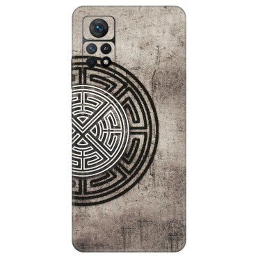 Xiaomi Redmi Phone Skins (All Models) - Mysterious Circular Design - 3D Embossed Finish (L-63) Redmi Note 11 Pro Plus 5G