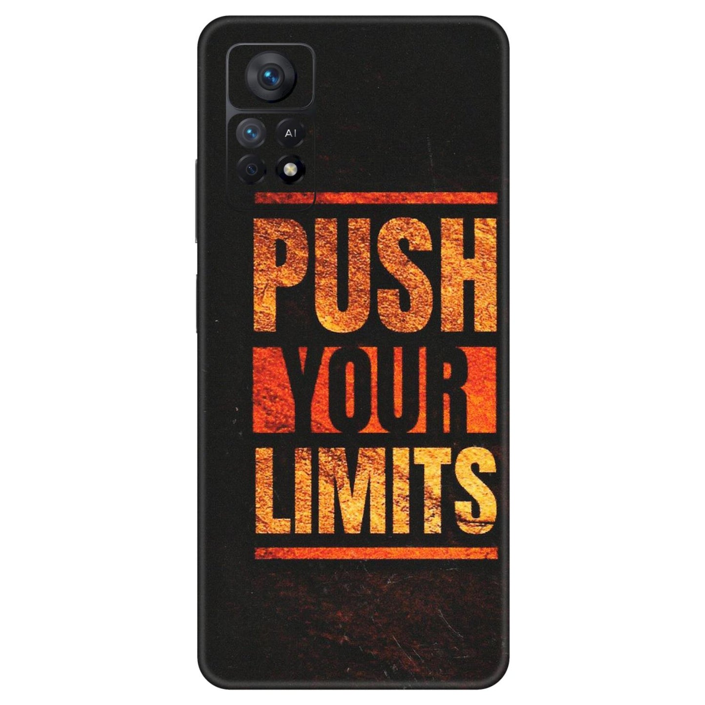 Xiaomi Redmi Phone Skins (All Models) - Push Your Limits - Matte Finish (M-118) Redmi Note 11 Pro Plus 5G
