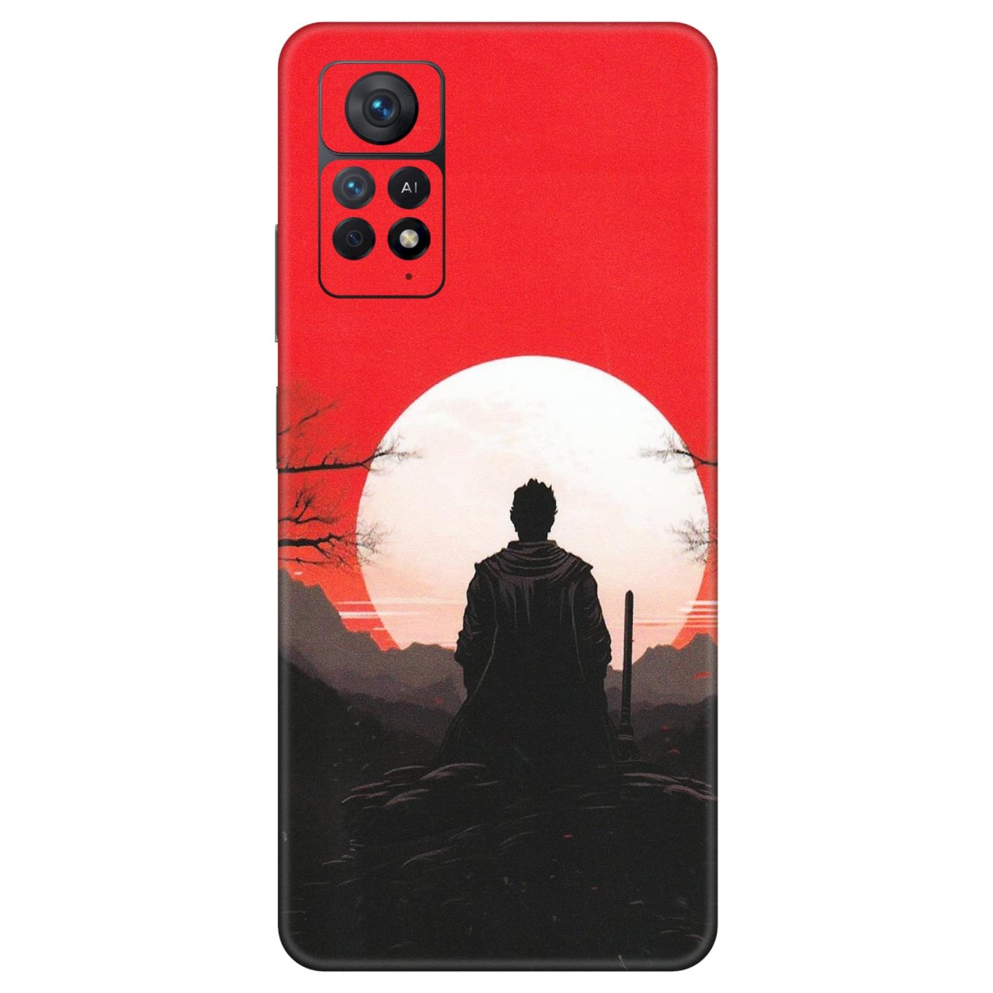 Xiaomi Redmi Phone Skins (All Models) - Samurai Anime - Matte Finish (M-141) Redmi Note 11 Pro Plus 5G