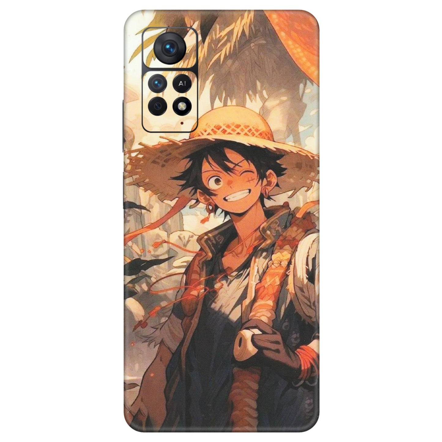 Xiaomi Redmi Phone Skins (All Models) - Anime Character Smile - Matte Finish (M-33) Redmi Note 11 Pro Plus 5G