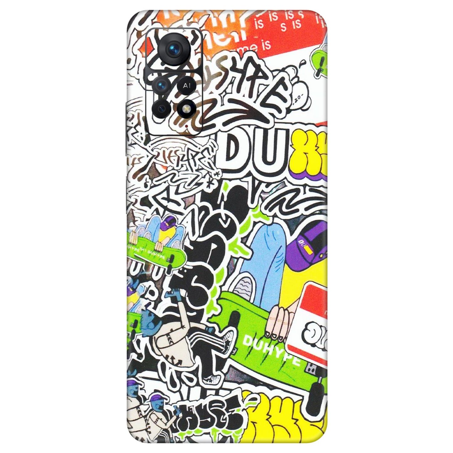 Xiaomi Redmi Phone Skins (All Models) - Dope Graffiti - Matte Finish (M-61) Redmi Note 11 Pro Plus 5G