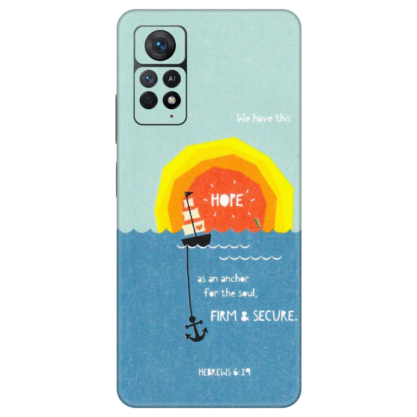 Xiaomi Redmi Phone Skins (All Models) - A Beautiful Sunset of Hope - Matte Finish (M-75) Redmi Note 11 Pro Plus 5G